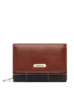 Barbour Portfel LLG0036BR11 Brązowy ze sklepu MODIVO w kategorii Portfele damskie - zdjęcie 186030289