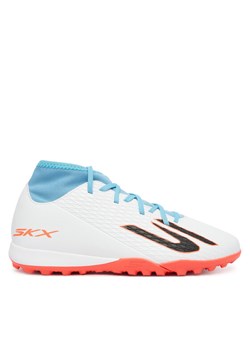 Skechers Buty do piłki nożnej Jr Youth Tf 252166L WTQP Biały ze sklepu MODIVO w kategorii Buty sportowe dziecięce - zdjęcie 186030338