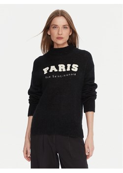 Kontatto Sweter 3M0915C Czarny Regular Fit ze sklepu MODIVO w kategorii Swetry damskie - zdjęcie 186030435