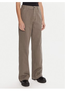G-Star Raw Spodnie materiałowe Deck 2.0 D26432-E078 Zielony Wide Leg ze sklepu MODIVO w kategorii Spodnie damskie - zdjęcie 186030445