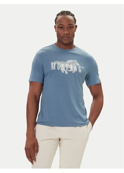 Mustang T-Shirt Austin 1016858 Niebieski Regular Fit ze sklepu MODIVO w kategorii T-shirty męskie - zdjęcie 186030496