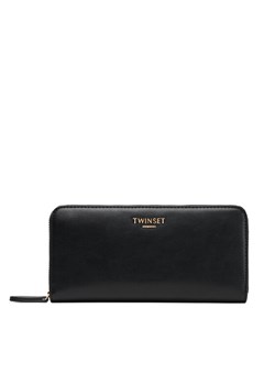 TWINSET Portfel 252TD8392 Czarny ze sklepu MODIVO w kategorii Portfele damskie - zdjęcie 186030499