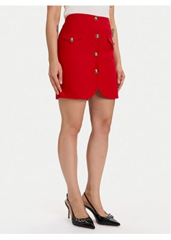 Morgan Spódnica mini 252-JADOR.F Czerwony Slim Fit ze sklepu MODIVO w kategorii Spódnice - zdjęcie 186030569