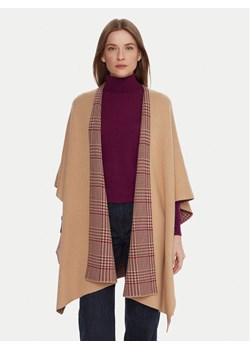 United Colors Of Benetton Ponczo 112HEU01N Beżowy Regular Fit ze sklepu MODIVO w kategorii Poncza - zdjęcie 186030646