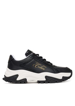 Versace Jeans Couture Sneakersy 79VA3SV6 Czarny ze sklepu MODIVO w kategorii Buty sportowe damskie - zdjęcie 186030685