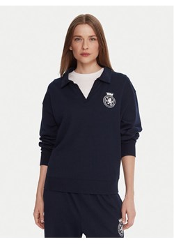 Tommy Hilfiger Bluza UW0UW06078 Granatowy Regular Fit ze sklepu MODIVO w kategorii Bluzy damskie - zdjęcie 186030728