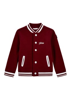 Guess Bluza N5YQ10 K0160 Czerwony Regular Fit ze sklepu MODIVO w kategorii Bluzy i swetry - zdjęcie 186030729
