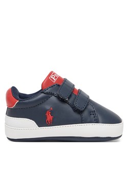 Polo Ralph Lauren Niechodki Heritage Court II Baby RL03389410 Granatowy ze sklepu MODIVO w kategorii Buty sportowe dziecięce - zdjęcie 186030737