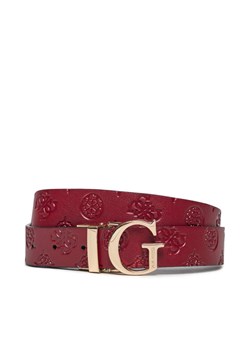 Guess Pasek Damski BW7861 P3430 Bordowy ze sklepu MODIVO w kategorii Paski damskie - zdjęcie 186030777