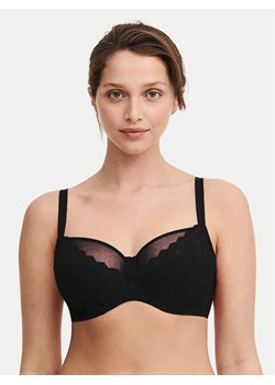 Chantelle Biustonosz z fiszbiną Floral Touch C94210 Czarny ze sklepu MODIVO w kategorii Biustonosze - zdjęcie 186030855
