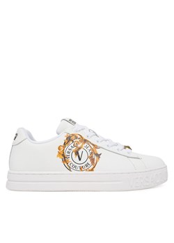 Versace Jeans Couture Sneakersy 79VA3SK3 Biały ze sklepu MODIVO w kategorii Buty sportowe damskie - zdjęcie 186030858
