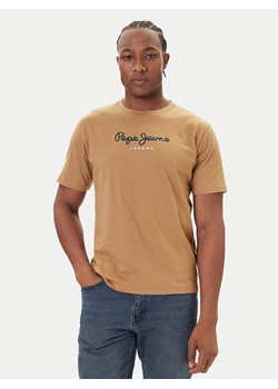 Pepe Jeans T-Shirt Eggo N PM509979 Beżowy Regular Fit ze sklepu MODIVO w kategorii T-shirty męskie - zdjęcie 186030859