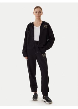 EA7 Emporio Armani Dres 7W000420 AF12473 MC021 Czarny Relaxed Fit ze sklepu MODIVO w kategorii Dresy damskie - zdjęcie 186030875