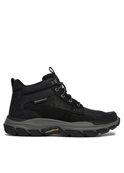 Skechers Trzewiki Respected Boswell 204454/BLK Czarny ze sklepu MODIVO w kategorii Buty zimowe męskie - zdjęcie 186030917