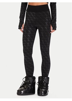 Guess Legginsy W5BB73 K7182 Czarny Slim Fit ze sklepu MODIVO w kategorii Spodnie damskie - zdjęcie 186031016