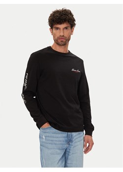 Guess Jeans Longsleeve M5YI03 K8HM0 Czarny Regular Fit - id: 0000305230393 - marki Guess - 186031075 Guess Jeans Longsleeve M5YI03 K8HM0 Czarny Regular Fit ze sklepu MODIVO w kategorii T-shirty męskie - zdjęcie 186031075