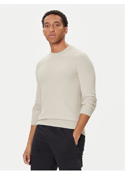 BOSS Sweter Klapok 50548673 Beżowy Regular Fit ze sklepu MODIVO w kategorii Swetry męskie - zdjęcie 186031117
