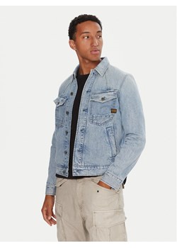 G-Star Raw Kurtka jeansowa D26919-D788 Niebieski Slim Fit ze sklepu MODIVO w kategorii Kurtki męskie - zdjęcie 186031126