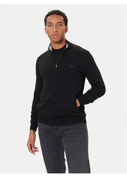 Guess Kardigan M5YR28 Z0122 Czarny Slim Fit ze sklepu MODIVO w kategorii Swetry męskie - zdjęcie 186031165