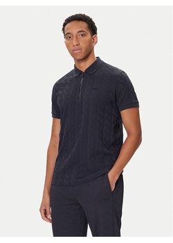 BOSS Polo Mirror QZ 50548653 Granatowy Relaxed Fit ze sklepu MODIVO w kategorii T-shirty męskie - zdjęcie 186031175