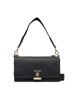 Tommy Hilfiger Torebka Her Med Crossover AW0AW17726 Czarny ze sklepu MODIVO w kategorii Listonoszki - zdjęcie 186031179