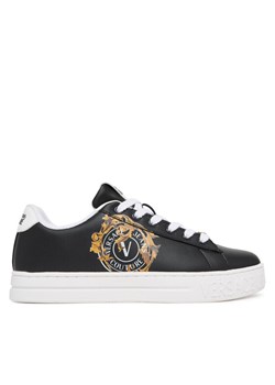 Versace Jeans Couture Sneakersy 79VA3SK3 Czarny ze sklepu MODIVO w kategorii Buty sportowe damskie - zdjęcie 186031249
