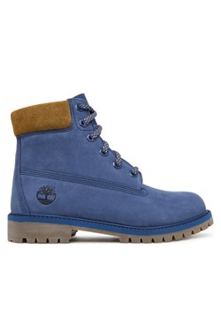 Timberland Trapery Premium 6-Inch Waterproof TB0A6BETA2A1 Granatowy ze sklepu MODIVO w kategorii Buty trekkingowe dziecięce - zdjęcie 186031268