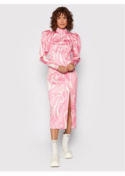 ROTATE Sukienka koktajlowa Theresa Dress RT588 Różowy Regular Fit - id: 0000209146509 - marki Rotate - 186031288 ROTATE Sukienka koktajlowa Theresa Dress RT588 Różowy Regular Fit ze sklepu MODIVO w kategorii Sukienki - zdjęcie 186031288