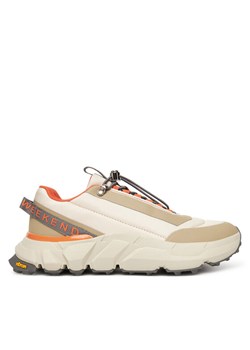 Weekend Max Mara Sneakersy Tandem 2525766015650 Beżowy ze sklepu MODIVO w kategorii Buty sportowe damskie - zdjęcie 186031358