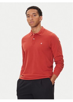 United Colors Of Benetton Polo 3089J3204 Bordowy Regular Fit ze sklepu MODIVO w kategorii T-shirty męskie - zdjęcie 186031407