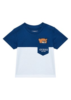 Guess T-Shirt N5YI11 K8HM4 Niebieski Regular Fit - id: 0000305231871 - marki Guess - 186031419 Guess T-Shirt N5YI11 K8HM4 Niebieski Regular Fit ze sklepu MODIVO w kategorii T-shirty chłopięce - zdjęcie 186031419