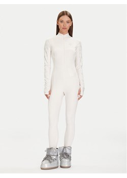 Guess Kombinezon W5BD1P K7182 Écru Slim Fit ze sklepu MODIVO w kategorii Kombinezony damskie - zdjęcie 186031457