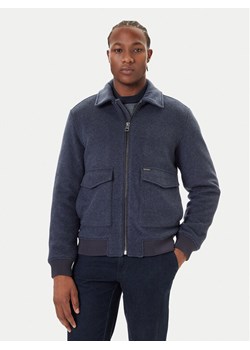 Guess Kurtka przejściowa M5BL2K W0682 Granatowy Regular Fit ze sklepu MODIVO w kategorii Kurtki męskie - zdjęcie 186031467