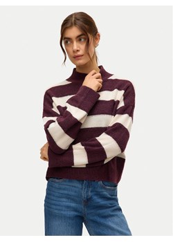 Vero Moda Sweter Inez 10331538 Fioletowy Regular Fit ze sklepu MODIVO w kategorii Swetry damskie - zdjęcie 186031555