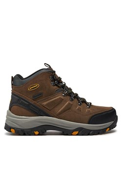 Skechers Trapery Pelmo 64869/KHK Brązowy ze sklepu MODIVO w kategorii Buty trekkingowe męskie - zdjęcie 186031559