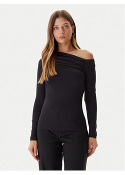Guess Bluzka W5BP08 K1492 Czarny Slim Fit ze sklepu MODIVO w kategorii Bluzki damskie - zdjęcie 186031578