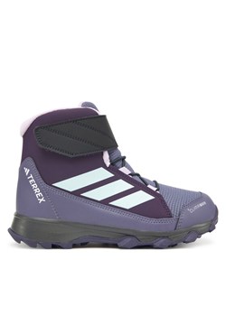 adidas Trekkingi Terrex Snow Cw JR4190 Fioletowy ze sklepu MODIVO w kategorii Buty trekkingowe dziecięce - zdjęcie 186031605