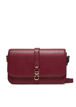Tommy Hilfiger Torebka Th Libre Flap Crossover AW0AW17723 Bordowy ze sklepu MODIVO w kategorii Listonoszki - zdjęcie 186031677