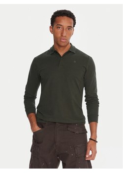 G-Star Raw Polo Dunda D27683-5864 Szary Slim Fit ze sklepu MODIVO w kategorii T-shirty męskie - zdjęcie 186031718