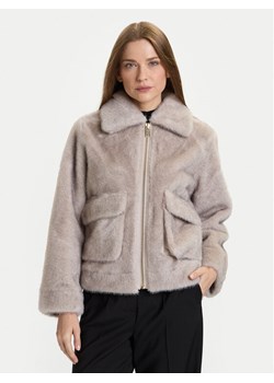 Rinascimento Futro CFC0122227003 Szary Regular Fit ze sklepu MODIVO w kategorii Futra damskie - zdjęcie 186031798