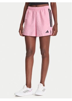 adidas Szorty sportowe Tiro x Common Goal JL9207 Różowy Loose Fit ze sklepu MODIVO w kategorii Szorty - zdjęcie 186031799