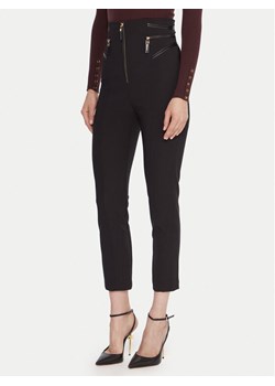 Elisabetta Franchi Spodnie materiałowe PA-119-56E2-V440spodnie Czarny Regular Fit ze sklepu MODIVO w kategorii Spodnie damskie - zdjęcie 186031829