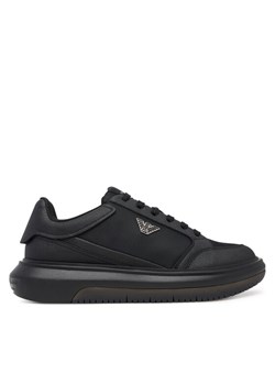Emporio Armani Sneakersy EM003666 AF19532 MC105 Czarny ze sklepu MODIVO w kategorii Buty sportowe męskie - zdjęcie 186031857