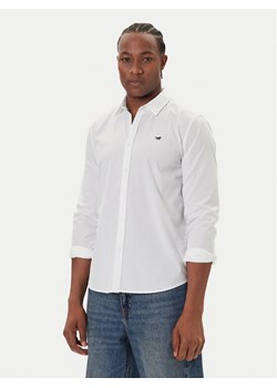 Mustang Koszula Canton 1016951 Biały Slim Fit - id: 0000305510877 - marki Mustang - 186031859 Mustang Koszula Canton 1016951 Biały Slim Fit ze sklepu MODIVO w kategorii Koszule męskie - zdjęcie 186031859