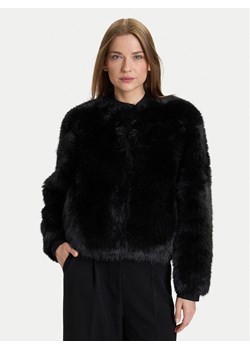 Rinascimento Futro CFC0122217003 Czarny Regular Fit ze sklepu MODIVO w kategorii Futra damskie - zdjęcie 186032028