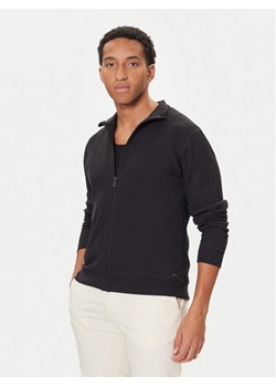 BOSS Bluza Structure 50559332 Czarny Regular Fit ze sklepu MODIVO w kategorii Bluzy męskie - zdjęcie 186032046