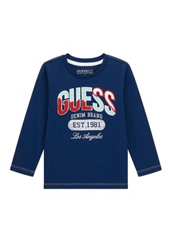 Guess Bluzka N5BI06 I3Z14 Granatowy Regular Fit ze sklepu MODIVO w kategorii T-shirty chłopięce - zdjęcie 186032075