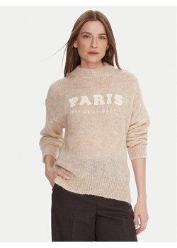 Kontatto Sweter 3M0915C Beżowy Regular Fit ze sklepu MODIVO w kategorii Swetry damskie - zdjęcie 186032085