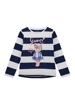 Guess Bluzka K5BI11 K9NF4 Granatowy Regular Fit - id: 0000305454607 - marki Guess - 186032118 Guess Bluzka K5BI11 K9NF4 Granatowy Regular Fit ze sklepu MODIVO w kategorii Bluzki dziewczęce - zdjęcie 186032118