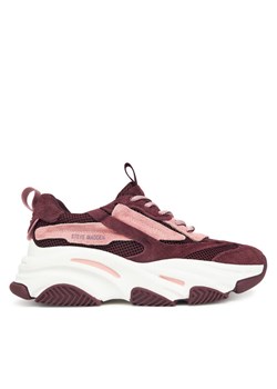 Steve Madden Sneakersy SM11004652 Bordowy ze sklepu MODIVO w kategorii Buty sportowe damskie - zdjęcie 186032197